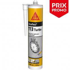 Mastic Pu Colle Prise Rapide Sikaflex 113 Turbo Blanc Cartouche 290 Ml