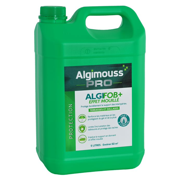 Produit Hydrofuge Et Imperméabilisant Imperméabilisant Dallage Sol Extérieur Algifob 5 Algimouss 098002 – Image 2