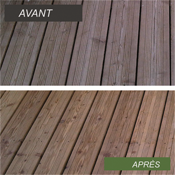 Produit Nettoyant Et Dégraissant Nettoyant Rénovateur De Bois Alginet Bois Bidon De 5 Litres Algimouss 096002 – Image 4