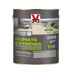 Peinture Sol Climats Extrêmes Satin Béton Poli 2.5 L V33 106751