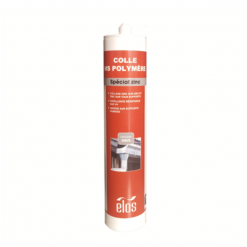 Mastic Pu Mastic Colle MS Polymère Spécial Zinc Elos 290 Ml Couleur Gris