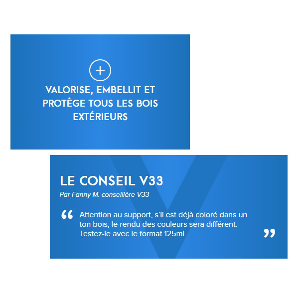 Lasure Pour Bois Lasure Bois Intérieur Extérieur V33 HP Gris Anthracite Satin 125ml – Image 4