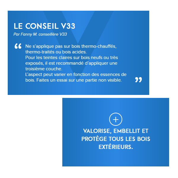 Lasure Pour Bois Lasure Bois Extérieur V33 Résine HP Chêne Naturel Satin 125ml – Image 3