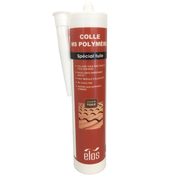 Mastic Pu Mastic Colle MS Polymère Elos Spécial Tuiles Cartouche 290 ML – Image 3