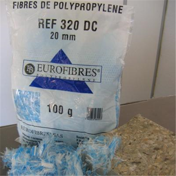 Eurofibres Baumhüter Produits Chimique Pour Le Béton Fibre Polypropylène Eurofibres 20 Mm Pour Béton Mortier Chape Sac 100 G – Image 2