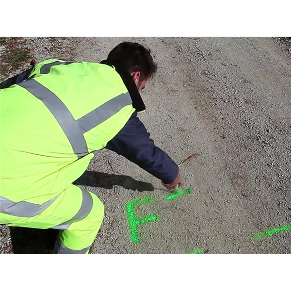 Peinture Traceur Chantier TEMPO TP Fluorescent 2-8 Semaines Blanc Soppec 141600 – Image 4