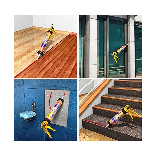 Mastic Pu Mastic-colle Sikaflex PRO-11FC Purform Blanc EcoFlex 35X300 Ml Pistolet – Image 2