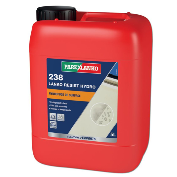 Parexlanko Produit Hydrofuge Et Imperméabilisant Hydrofuge Surface Imperméabilisant Lanko Resist Hydro 238 5L