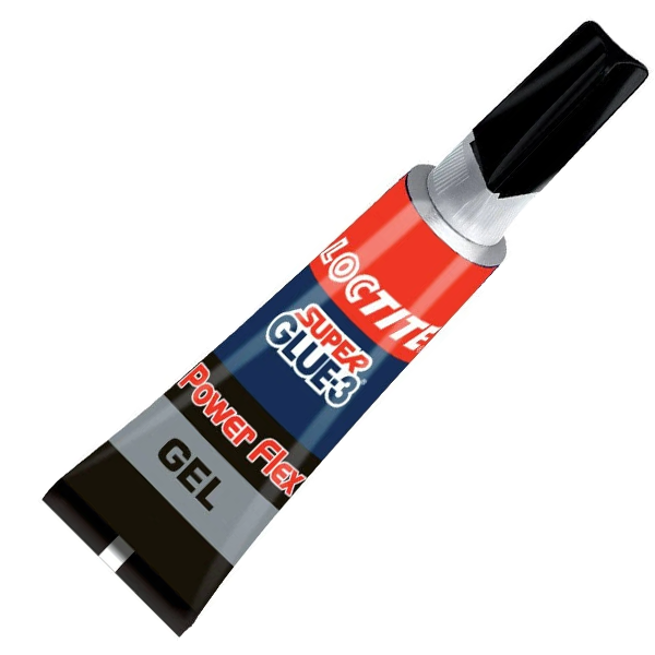 Colle Cyano Colle Super Glue 3 Loctite Power FLex Gel Multi-usages - Flacon De 3 G – Image 2