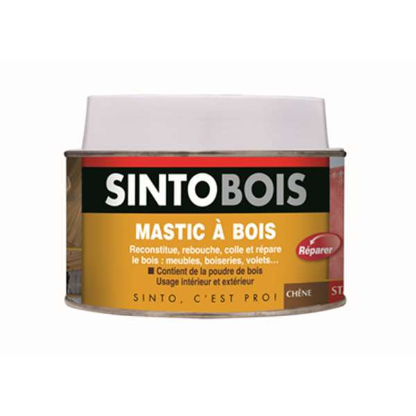 Mastic Et Préparation Support Mastic Sintobois Standard Sapin 500 Ml 33781 Preparation Support – Image 2