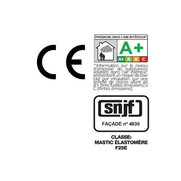 Mastic Pu Mastic Colle MS Polymère Universel Edia - Cartouche 290ml Couleur Blanc – Image 4