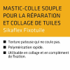 Mastic Pu Mastic Souple Fixation Tuiles Sikaflex Fixotuile Terre Cuite 300ml