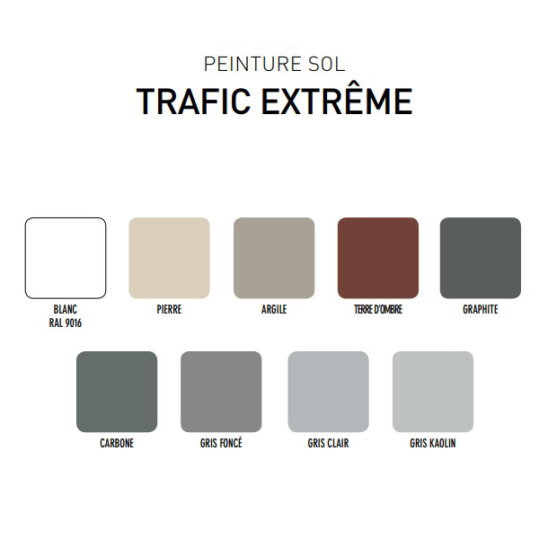 Peinture Sol Garage Trafic Extrême V33 Terre D'Ombre Satin 0,5L – Image 5