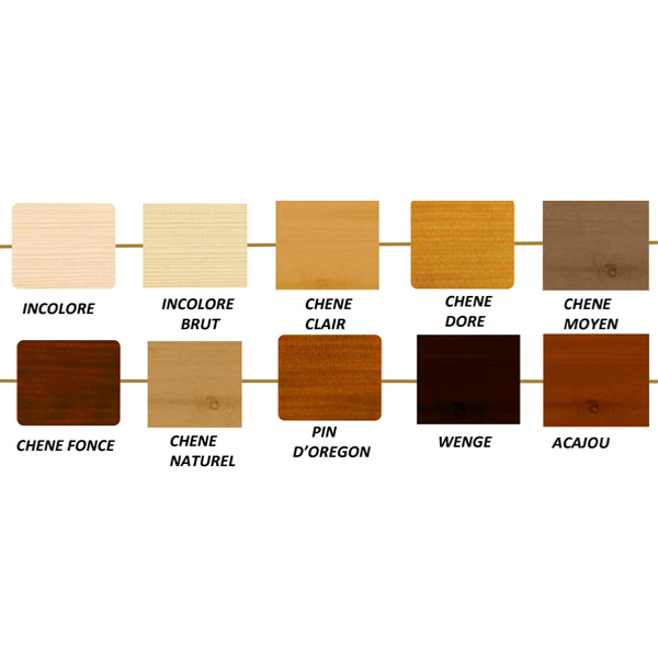 Lasure Pour Bois Lasure Bois Extérieur V33 Résine HP Chêne Doré Satin 125ml – Image 6