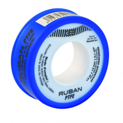 Ruban Teflon Ptfe GEB Ruban PTFE Standard Téflon 12 Mm X 12 M épaisseur 0.075 Mm 815192