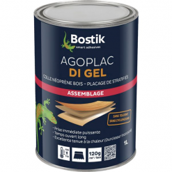Colles à Bois Colle Contact AGOPLAC DI GEL Boîte De 1 Litre Bostik 30604796