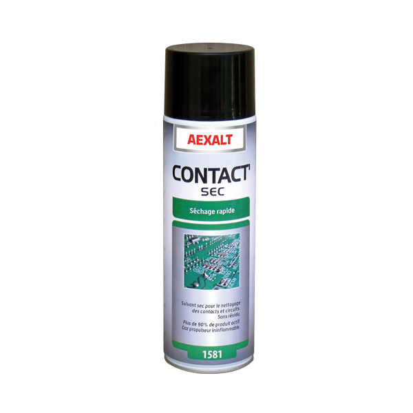 Nettoyants Professionnels Nettoyant Contact'sec Aérosol De 650 Ml : Aexalt 1581 3760070265811