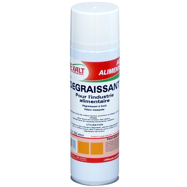 Dégraissants Professionnels Dégraissant Alimentaire Toutes Surfaces Aexalt En Aérosol - 400 Ml