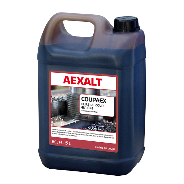 Huile Coupe Huile De Coupe Coupaex Entière Bidon De 5 Litres : Aexalt HC576