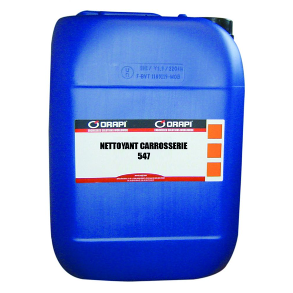 Produits De Nettoyage Automobile Nettoyant Carrosserie 547 - Tonnelet 20 Litres Orapi 2547O1