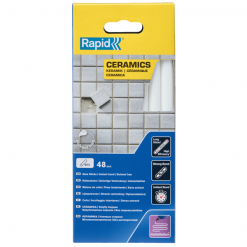 Pistolet à Colle Et Baton De Colle Colle Stick Bâton Céramique Rapid 190 Mm Ø 12 Mm Blanc X48