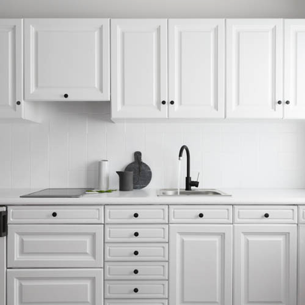 Peinture Pour Cuisine Et Salle De Bain Peinture Rénovation Perfection Cuisine V33 Blanc Satin Pot 2L – Image 2