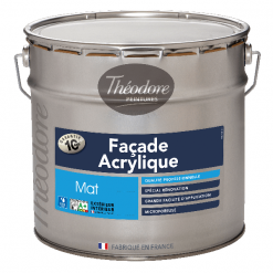 Theodore Peintures Peinture Pour Façade Peinture Façade Acrylique Ton Pierre Mat Théodore Peintures 10L
