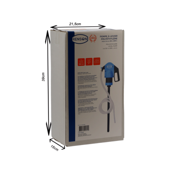 Pompe à Levier Pompe Manuelle Pour Multiproduit - Renson - 500 ML Par Coup