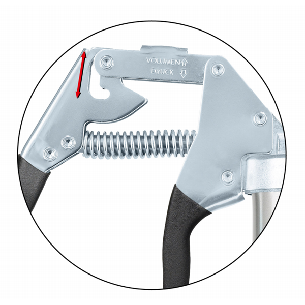 Pompe à Graisse Manuelle Pompe à Graisse à Une Main 400x165x75 Mm Pressol M10 X 1 14 400 211 – Image 2