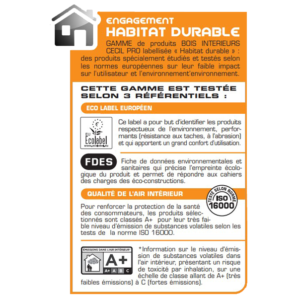 Vernis Bois Primaire Fond Dur Vitrification Parquet Bois PX303 Cecil Incolore 1L – Image 2