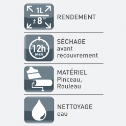 Peintures Antirouille Et Spéciales Fer Shampoing Actif Détergent Surpuissant Métaux V33 Spécial Fer Bidon 1L