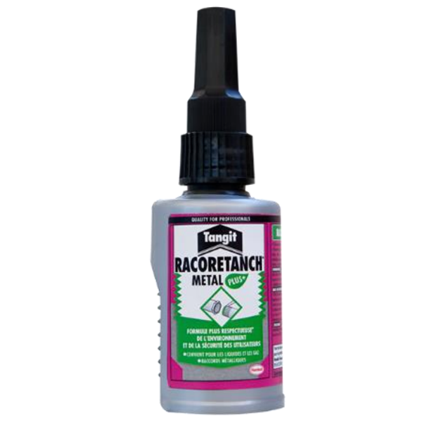Etanchéité Pour Filetage Résine D'étanchéité Liquide Pour Raccords Filetés Métalliques - Racorétanch Métal Plus Tangit - Flacon De 50 Ml 2099559
