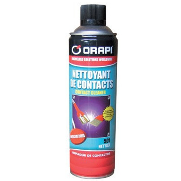 Nettoyants Professionnels Nettoyant Contact électrique Net'Dex 501 Orapi - Aérosol 650 Ml