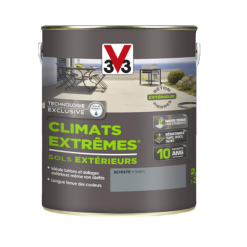 Peinture Sol Climats Extrêmes Satin Schiste 500 Ml V33 106741