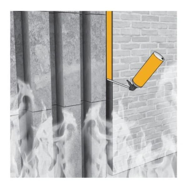 Mousse Expansive Polyuréthane Mousse Polyuréthane Expansive E1240 Sika Boom 400 Fire Aérosol 750 Ml – Image 2