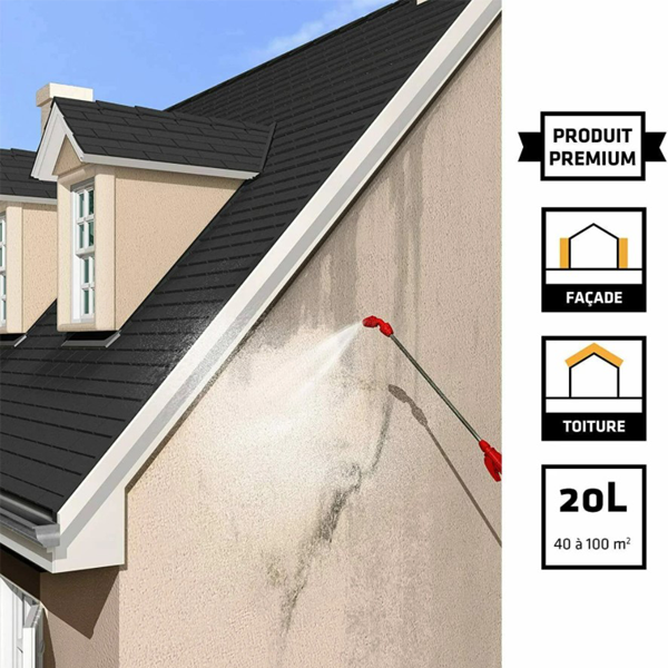 Produit Hydrofuge Et Imperméabilisant Imperméabilisant Hydrofuge Sikagard Protection Façade Incolore 5L – Image 2