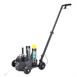 Nettoyants Professionnels Chariot De Marquage De Ligne Soppec Noir 4 Roues - Pour Aérosols