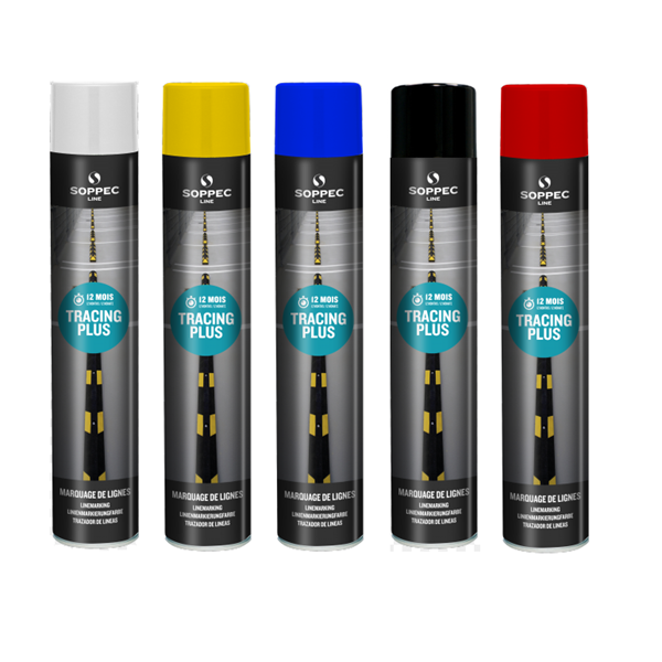 Peinture Traceur De Lignes Au Sol Tracing Plus Jaune 750 Ml Soppec 151702N – Image 2