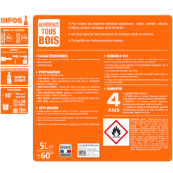 Lasure Pour Bois Lasure Classique V33 Bois Neufs Anciens Tenue 4 Ans Chêne Doré Satin 1L