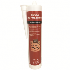 Mastic Pu Mastic Colle MS Polymère Elos Spécial Tuiles Cartouche 290 ML